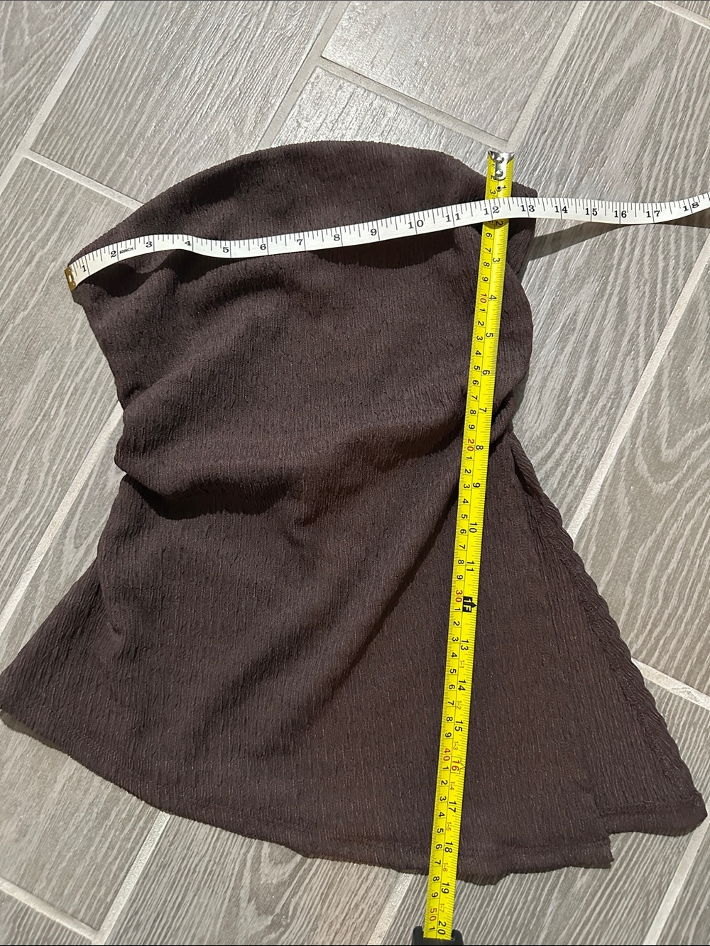 Urban Outfitters Strapless Brown Tube Top